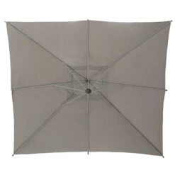 Parasol Décentré Carré Manoa Taupe Hespéride -Demeyere Le mobilier Boutique parasol decentre carre manoa taupe hesperide 2