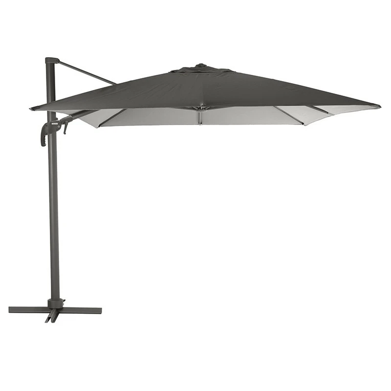 Parasol Décentré Eléa Inclinable Rectangulaire Ardoise Hespéride 2 Parasol Décentré Eléa Inclinable Rectangulaire Ardoise Hespéride – Image 2
