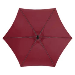 Parasol Décentré Rond Manoa Bordeaux Hespéride -Demeyere Le mobilier Boutique parasol decentre rond manoa bordeaux hesperide 2