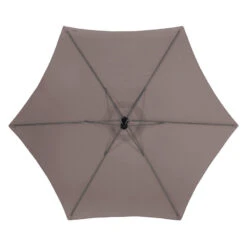 Parasol Décentré Rond Manoa Taupe Hespéride 9 Parasol Décentré Rond Manoa Taupe Hespéride -Demeyere Le mobilier Boutique parasol decentre rond manoa taupe hesperide 4