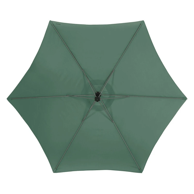 Parasol Décentré Rond Manoa Vert Olive Hespéride 3 Parasol Décentré Rond Manoa Vert Olive Hespéride – Image 3