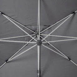 Parasol Déporté Rectangulaire Equador Ardoise Hespéride -Demeyere Le mobilier Boutique parasol deporte rectangulaire equador ardoise hesperide 1 4