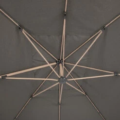 Parasol Déporté Rectangulaire Soly Honey Et Charbon Hespéride 10 Parasol Déporté Rectangulaire Soly Honey Et Charbon Hespéride -Demeyere Le mobilier Boutique parasol deporte rectangulaire soly honey et charbon hesperide 3