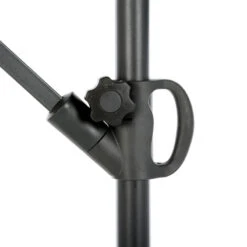 Parasol Déporté Rond Janeiro Ardoise Hespéride -Demeyere Le mobilier Boutique parasol deporte rond janeiro ardoise hesperide 3