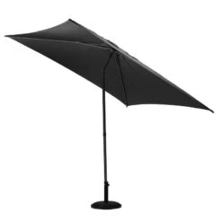 Parasol Droit Carré 2,5x2,5m Soya Ardoise Hespéride -Demeyere Le mobilier Boutique parasol droit carre 25x25m soya ardoise hesperide 1 2