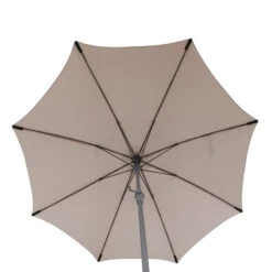 Parasol Droit Rond 2,7m Sisko Taupe Hespéride 9 Parasol Droit Rond 2,7m Sisko Taupe Hespéride -Demeyere Le mobilier Boutique parasol droit rond 27m sisko taupe hesperide 3