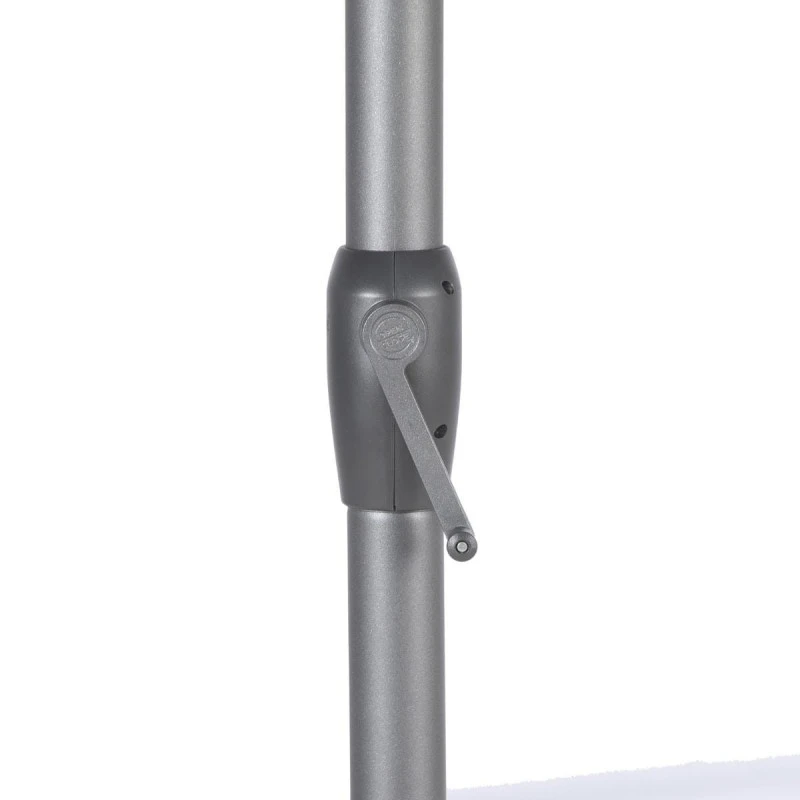 Parasol Mat Central 2x3 M Loompa Ardoise Hespéride 7 Parasol Mat Central 2x3 M Loompa Ardoise Hespéride – Image 7