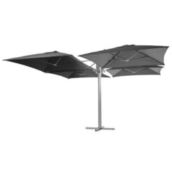 Parasol Setiri 16 M² Ardoise Hespéride -Demeyere Le mobilier Boutique parasol setiri 16 m ardoise hesperide 2