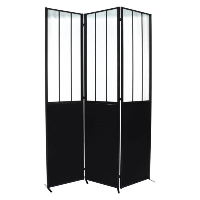 Paravent Atelier Métal Et Verre Trempé Atmosphera 1 Paravent Atelier Métal Et Verre Trempé Atmosphera