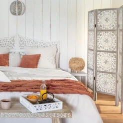 Paravent En Bois Etnik Ajouré Atmosphera -Demeyere Le mobilier Boutique paravent en bois etnik ajoure atmosphera 3