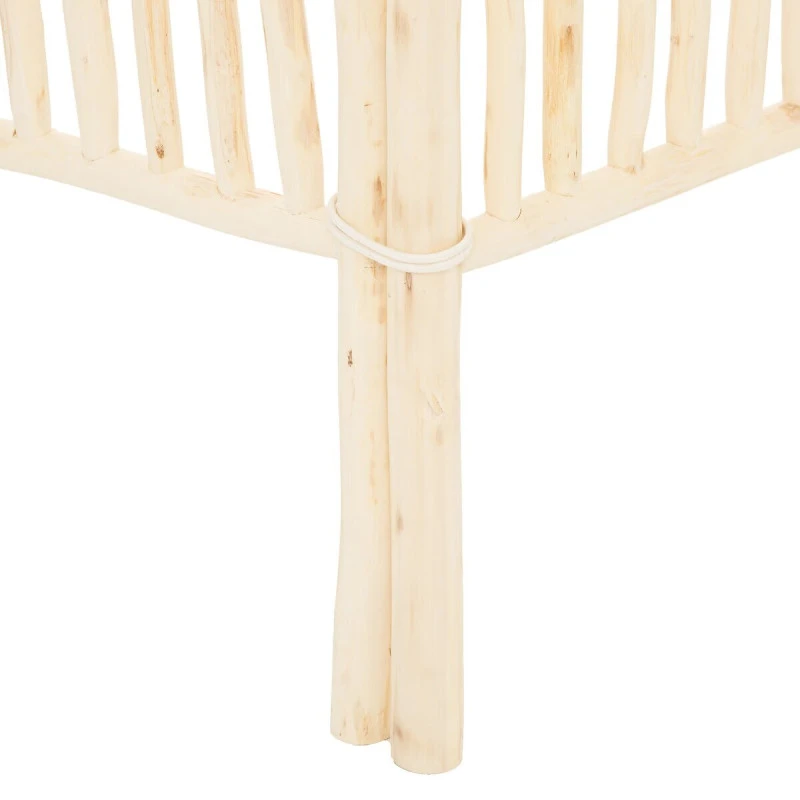 Paravent En Bois Zahir Naturel Clair Atmosphera 4 Paravent En Bois Zahir Naturel Clair Atmosphera – Image 4