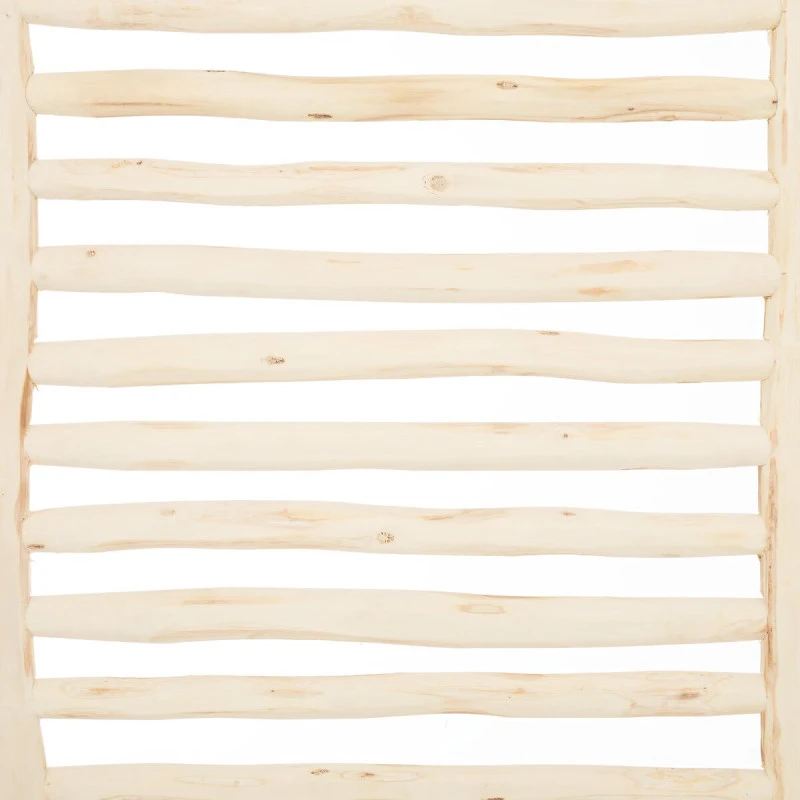 Paravent En Bois Zahir Naturel Clair Atmosphera 5 Paravent En Bois Zahir Naturel Clair Atmosphera – Image 5