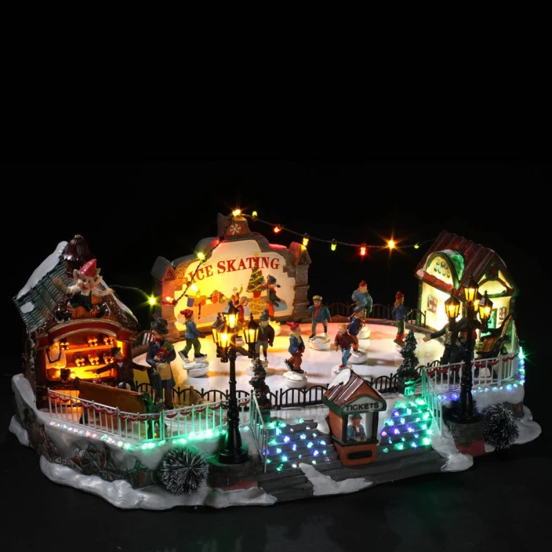 Patinoire De Noël Animée, Lumineuse Et Musicale 3 Patinoire De Noël Animée, Lumineuse Et Musicale – Image 3