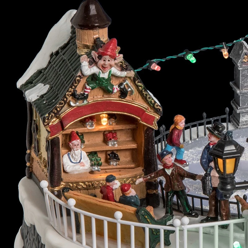 Patinoire De Noël Animée, Lumineuse Et Musicale 5 Patinoire De Noël Animée, Lumineuse Et Musicale – Image 5