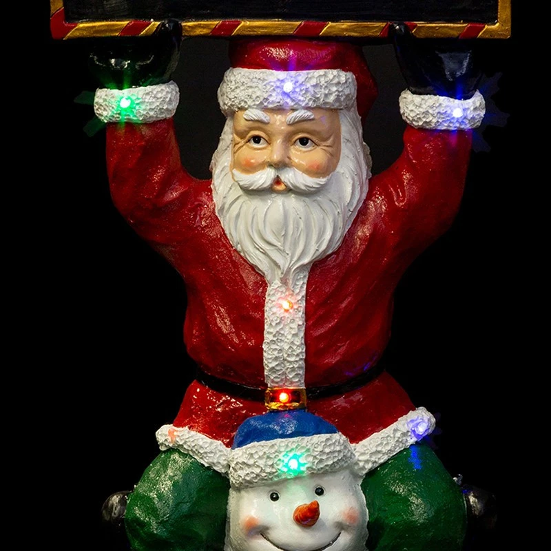 ATMOSPHERA Père-Noël Et Ses Amis 150 Cm Lumineux 2 ATMOSPHERA Père-Noël Et Ses Amis 150 Cm Lumineux – Image 2