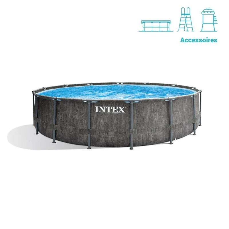 Piscine Tubulaire Baltik D 4.57 M H 1.22 M Intex 2 Piscine Tubulaire Baltik D 4.57 M H 1.22 M Intex – Image 2