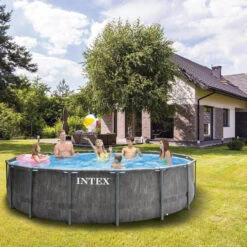 Piscine Tubulaire Baltik D 4.57 M H 1.22 M Intex 8 Piscine Tubulaire Baltik D 4.57 M H 1.22 M Intex -Demeyere Le mobilier Boutique piscine tubulaire baltik d 457 m h 122 m intex 2