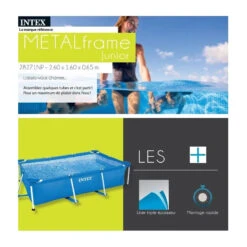 Piscine Tubulaire Rectangle 2,60 X 1,60 X 0,65 M Intex -Demeyere Le mobilier Boutique piscine tubulaire rectangle 260 x 160 x 065 m intex 2