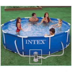 Piscine Tubulaire Ronde Intex 3,05 X 0,76 M -Demeyere Le mobilier Boutique piscine tubulaire ronde intex 305 x 076 m 2