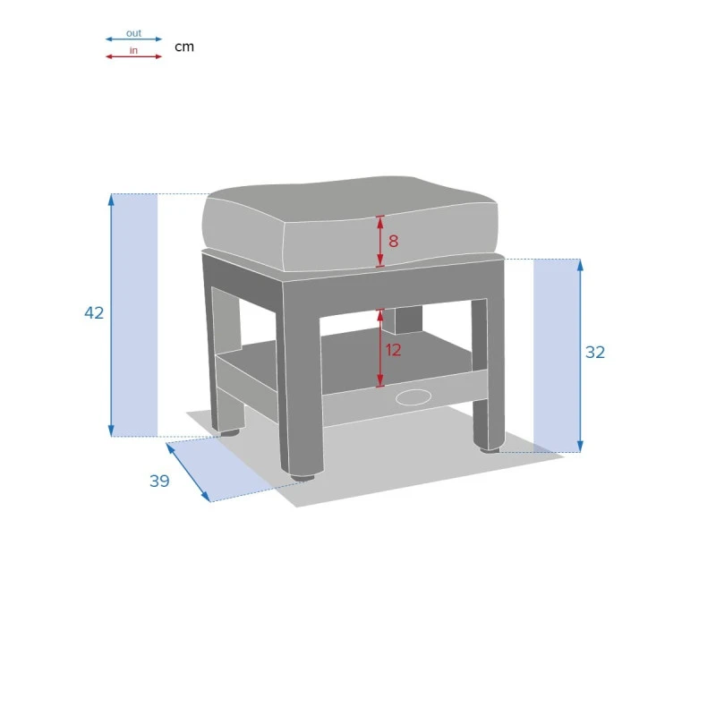 Pouf Polynésia Extérieur Naturae Hespéride 4 Pouf Polynésia Extérieur Naturae Hespéride – Image 4