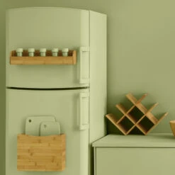 Rack 8 Bouteilles En Bambou 5Five -Demeyere Le mobilier Boutique rack 8 bouteilles en bambou 5five 2