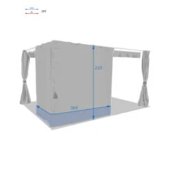 Rideaux Ardoises Pour Tonnelle Rectangulaire Palmeira Hespéride 7 Rideaux Ardoises Pour Tonnelle Rectangulaire Palmeira Hespéride -Demeyere Le mobilier Boutique rideaux ardoises pour tonnelle rectangulaire palmeira hesperide 3