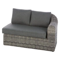 Salon Angle Moorea 5 Places Terre D'ombre Hespéride -Demeyere Le mobilier Boutique salon angle moorea 5 places terre d ombre hesperide 1 4