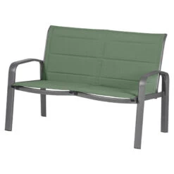 Salon De Jardin 4 Places Elyn Vert Olive / Graphite Hespéride -Demeyere Le mobilier Boutique salon de jardin 4 places elyn vert olive graphite hesperide 2