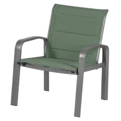 Salon De Jardin 4 Places Elyn Vert Olive / Graphite Hespéride -Demeyere Le mobilier Boutique salon de jardin 4 places elyn vert olive graphite hesperide 3