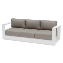 Salon De Jardin Allure Gris Minéral/blanc 5p Hespéride -Demeyere Le mobilier Boutique salon de jardin allure gris mineralblanc 5p hesperide 2