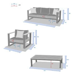 Salon De Jardin Emperia 5p En Aluminium Et Acacia Hespéride 13 Salon De Jardin Emperia 5p En Aluminium Et Acacia Hespéride -Demeyere Le mobilier Boutique salon de jardin emperia 5p en aluminium et acacia hesperide 3