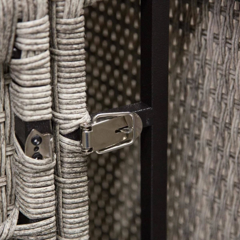 Salon De Jardin Polynésia Coloris Havane Hespéride 6 Salon De Jardin Polynésia Coloris Havane Hespéride – Image 6