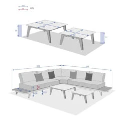 Salon De Jardin Pulpy Gris Hespéride -Demeyere Le mobilier Boutique salon de jardin pulpy gris hesperide 8