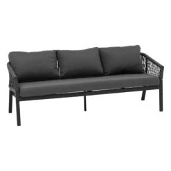 Salon De Jardin Oriengo 5 Places Anthracite/graphite Hespéride -Demeyere Le mobilier Boutique salon jardin oriengo 5 places anthracite graphite hesperide 2