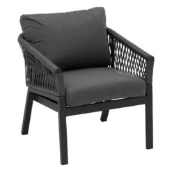Salon De Jardin Oriengo 5 Places Anthracite/graphite Hespéride -Demeyere Le mobilier Boutique salon jardin oriengo 5 places anthracite graphite hesperide 4