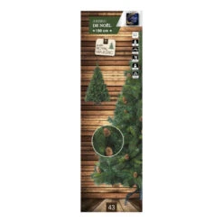 Sapin De Noël 150 Cm Vert Majestic Pommes De Pin -Demeyere Le mobilier Boutique sapin de noel vert majestic 150 cm avec pommes de pin 2