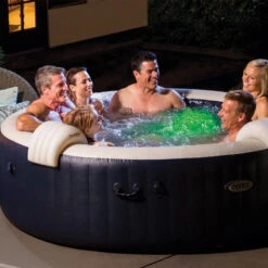 Spa Gonflable 6 Places Bulles Et Leds Blue Navy Intex 15 Spa Gonflable 6 Places Bulles Et Leds Blue Navy Intex -Demeyere Le mobilier Boutique spa gonflable bulles et leds 6 places blue navy intex 5