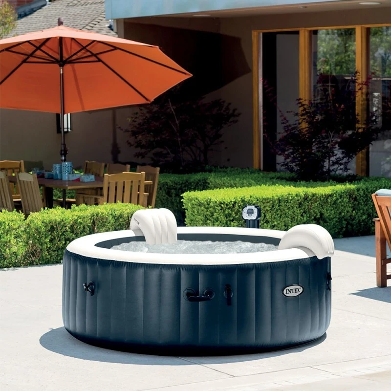 Spa Gonflable 6 Places Bulles Et Leds Blue Navy Intex 1 Spa Gonflable 6 Places Bulles Et Leds Blue Navy Intex