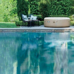 Spa Gonflable Sahara Rond 6 Places Intex -Demeyere Le mobilier Boutique spa gonflable intex rond beige 6 places 3