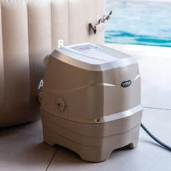 Spa Gonflable Sahara Rond 6 Places Intex -Demeyere Le mobilier Boutique spa gonflable intex rond beige 6 places 5