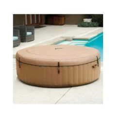 Spa Gonflable Sahara Rond 6 Places Intex -Demeyere Le mobilier Boutique spa gonflable intex rond beige 6 places 7