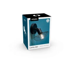 Spot Capeline En Métal Filaire Noir Ostaria 5 Spot Capeline En Métal Filaire Noir Ostaria -Demeyere Le mobilier Boutique spot capeline en metal filaire noir ostaria 2