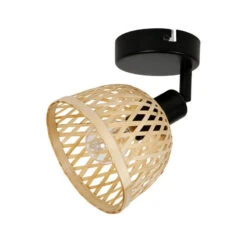 Spot Hanoi En Métal Et Bambou Ostaria -Demeyere Le mobilier Boutique spot hanoi en metal et bambou ostaria 3