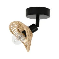 Spot Ozana En Métal Et Corde Ostaria -Demeyere Le mobilier Boutique spot ozana en metal et corde ostaria 3