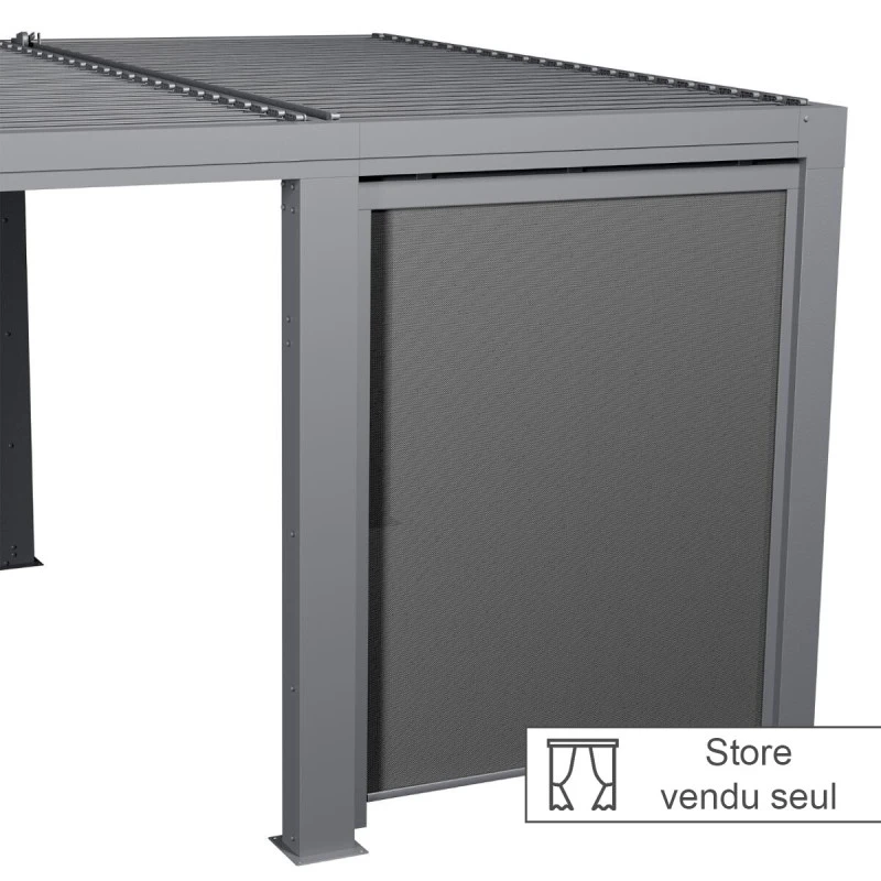 Store Semi-automatique Petit Modèle Pour Tonnelle Majaé Hespéride 1 Store Semi-automatique Petit Modèle Pour Tonnelle Majaé Hespéride