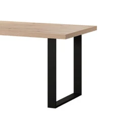 Table à Manger 180 Cm Pieds Métal Eden -Demeyere Le mobilier Boutique table a manger 180 cm pieds metal eden 1 2