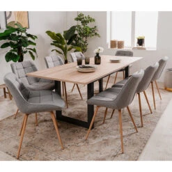 Table à Manger Extensible 160/200 Cm -Demeyere Le mobilier Boutique table a manger extensible 160200 cm 9