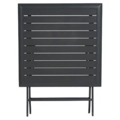 Table Alu Pliante Azua 2 Places Graphite Hespéride 7 Table Alu Pliante Azua 2 Places Graphite Hespéride -Demeyere Le mobilier Boutique table aluminium azua 2 places noir graphite hesperide 2