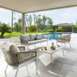 Table Basse Extérieure Oriengo Blanc Hespéride 7 Table Basse Extérieure Oriengo Blanc Hespéride -Demeyere Le mobilier Boutique table basse exterieure oriengo blanc hesperide 2