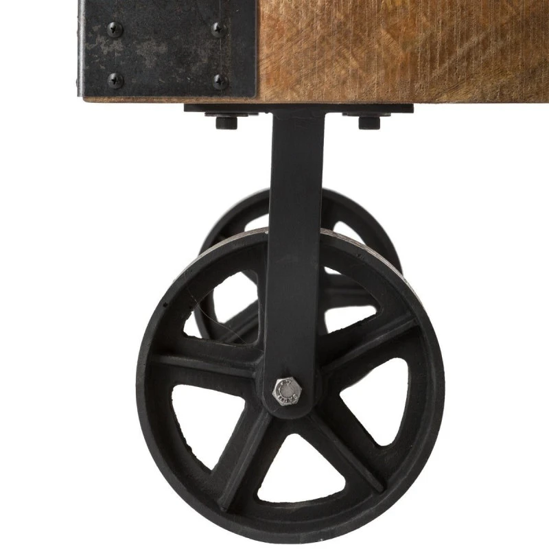 Table Basse Silas Bois Massif Atmosphera 4 Table Basse Silas Bois Massif Atmosphera – Image 4